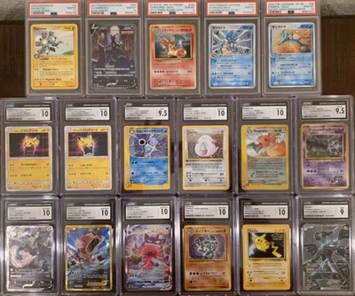 Lot of PSA & CGC Pokemon Graded Slabs Cards Gem Mint 1st Ed Blastoise Gengar - Image 1 of 4