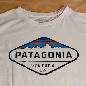 Patagonia Ventura CA T-Shirt Men’s Small Slim Fit White Organic Cotton... - Picture 1 of 8