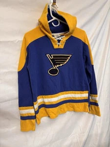 Jugend blau St. Louis Blues Ageless Revisited Schnürpullover V-Ausschnitt Hoodie - Bild 1 von 5