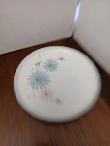 Franciscan Maytime PLATO(s) de pan/postre 6" Gladding McBean rosa azul flores - Imagen 1 de 3