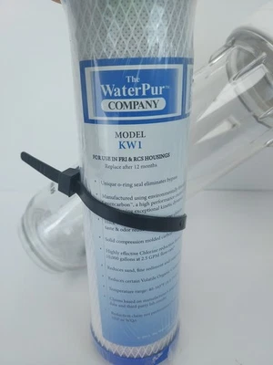 The Water Pur Company Model Kw1 10 Inch New Style Water Filter Housing And Cart - Image 1 of 4
