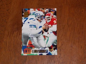 FOOTBALL CARD 1994 TOPPS STADIUM CLUB RICK MIRER #380 2 - Picture 1 of 2