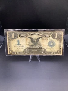 1899 $1 One Dollar Black Eagle Silver Certificate Note Serial #R51408248A - Picture 1 of 8