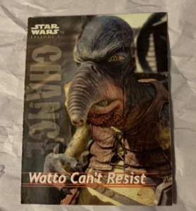 Vtg 1999 Star Wars Episode 1 Watto Can't Resist Lay's Potato Chip Contest #2/12 - Picture 1 of 2