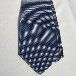 Brooks Brothers 346 Corbata Seda Azul Blanco Pokadot Hecho en USA - Imagen 1 de 3