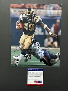 Steven Jackson Rare! autographed signed St. Louis Rams 8x10 photo PSA/DNA coa - Picture 1 of 1