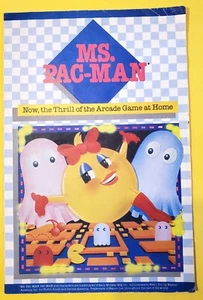 Ms. Pac-Man Atari 5200 Video Game Instructions Sheet Only 1983 HTF VTG Gaming - Picture 1 of 4