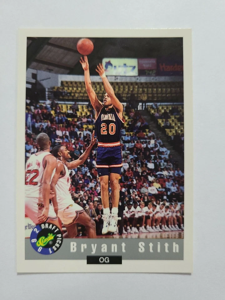 BRYANT STITH 1992 CLASSIC DRAFT PICKS BASKETBALL CARD # 19 E8606 - Image 1 of 1