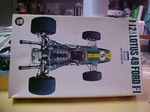 IMAI 3203 MOTORIZED LOTUS 49 FORD F-1 GRAND PRIX KIT 1/12 (PARTS) - Picture 1 of 11