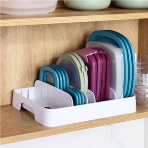YouCopia StoraLid Container Lid Organizer: Kitchen Storage, Multi-Compartments, - Picture 1 of 4