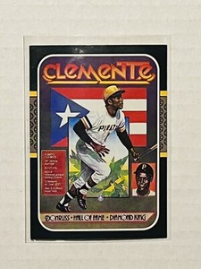 ROBERTO CLEMENTE 1986 Leaf Donruss Diamond King #612 Mint Grade Ready
