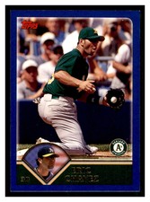 2003 Topps #530 ERIC CHAVEZ Oakland Athletics