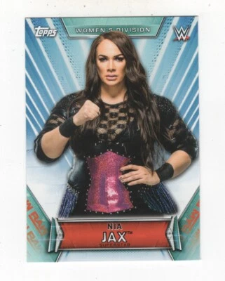 2019 TOPPS WWE WOMEN'S DIVISION WRESTLING NIA JAX #10 - Image 1 of 4
