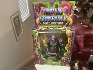 Masters of the Universe TMNT Turtles of Grayskull Super Shredder Figure In Hand! - Picture 1 of 3