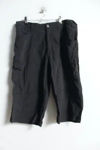 Adidas Climalite Cargo Bermuda Shorts - Black - Size 34 (f90) - Picture 1 of 4
