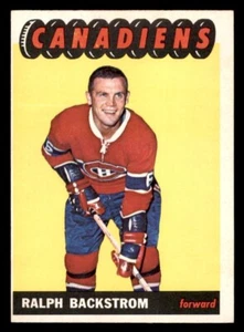 1965-66 Topps - #73 Ralph Backstrom EX *RC19 - Picture 1 of 2