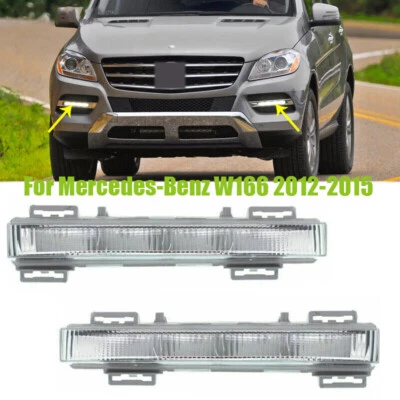 Пара передних светодиодных дневных ходовых огней противотуманные фары дневные ходовые огни дневные ходовые огни дневные ходовые огни - Изображение 1 из 4