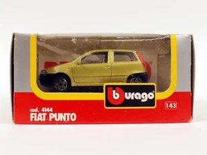 Burago Fiat Punto 1:43 scale diecast model #4144 new in box - Picture 1 of 10