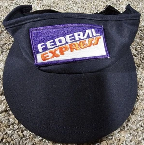 vintage federal express Patch visor hat - Picture 1 of 5