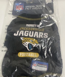 NFL Official Team Pet Wear Shirt Jacksonville Jaguars Football Small NWT - Picture 1 of 6