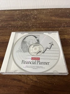 ⭐️ Intuit Quicken Financial Planner Software Installation CD - PC CD-ROM - Picture 1 of 2