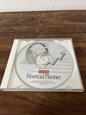 ⭐️ Intuit Quicken Financial Planner Software Installation CD - PC CD-ROM - Image 1 of 2