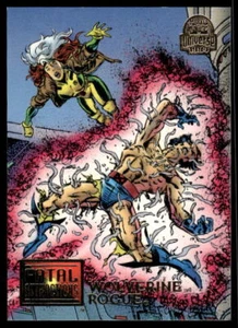 Fleer Marvel Universe #12 1994 Wolverine & Rogue - Imagen 1 de 2