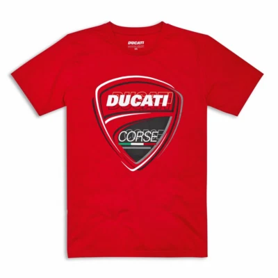 Camiseta Ducati Corse Sketch DC 2.0 manga corta camiseta roja ¡Nueva!! Foto 1 de 2