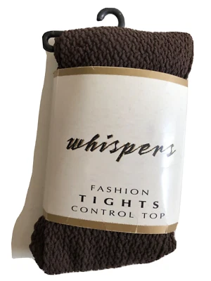 VINTAGE WHISPERS, OLD NAVY,WHITE STAG WOMEN'S CONTROL TOP PANTYHOSE MADE USA - Image 1 of 4