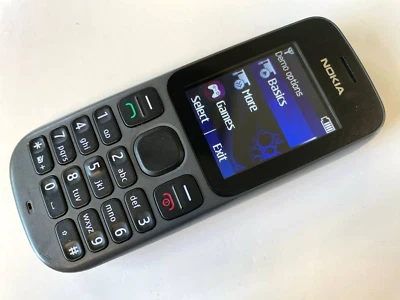 Nokia 100 - Mobile Phone - Unlocked - Graphite Grey Fully Working & Tested - Image 1 of 4