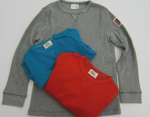 BODEN BOYS LONG SLEEVED WAFFLE TOP T SHIRT 4 COLOURS AGES 1-12  BNWOT