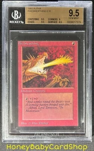 MTG Limited Edition Alpha 1993 Firebreathing BGS 9.5 GEM MINT Old School 93/94 - Picture 1 of 6