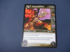 Touch of Chaos  Rare World of Warcraft TCG WOW HC3035