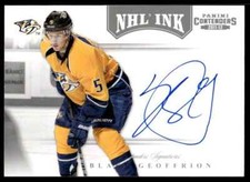 2011-12 Panini Contenders NHL Ink Blake Geoffrion Auto Nashville Predators #32