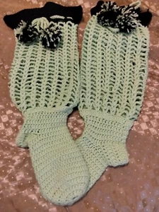 crochet thigh high stockings - Picture 1 of 1