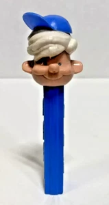 PEZ Vintage Junge mit blauem Hut und weißen Haaren Made in Austria Patent DBP 818 - Bild 1 von 4