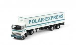 Tekno 1:50 Polar Express Ford scatola transcontinentale semirimorchio 2ax camion pressofuso - Foto 1 di 4