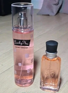 Lucky You  by Lucky Brand, Eau de Toilette Spray 1.7 Oz & Fine Mist Spray 8 Oz - Picture 1 of 8