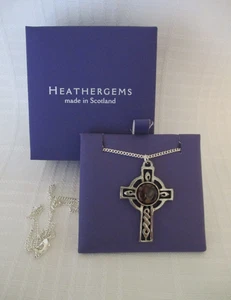 Heathergems Pendant - Celtic Cross - First Quality - NEW - #3 - 75 - Picture 1 of 1