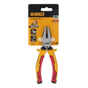 DeWALT VDE Insulated 160mm Combination Side Cutter Grips Pliers, DWHT82810-0 - Picture 1 of 3