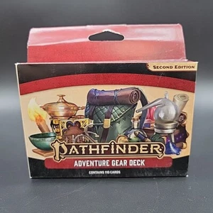 Pathfinder Adventure Gear Deck 110 Cards Second Edition 2020 Paizo RPG - Picture 1 of 6