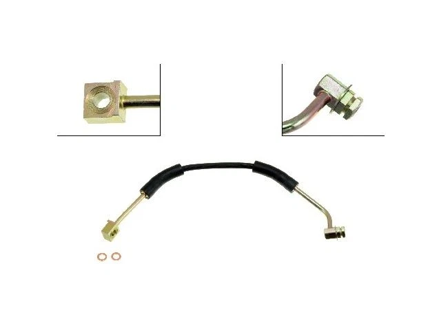 Manguera de freno delantera derecha para 89-94 Ford Mazda Ranger B4000 B2300 B3000 tracción trasera HS95Z5 Foto 1 de 1