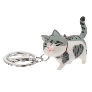  Decorative Keychain Cat Pendant Keychain Cute Keychain Cartoon Pendant Keychain - Picture 1 of 12
