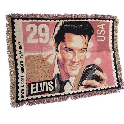 Elvis хлопок бросить одеяло штамп 1992 - Изображение 1 из 4