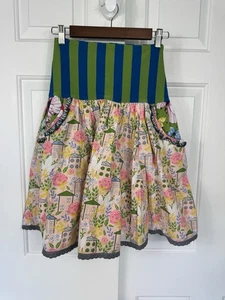 Falda Matilda Jane para mujer usada en excelente estado encuadernada con bolsillos talla pequeña - Imagen 1 de 7