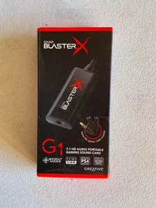 Creative Sound BlasterX G1 7.1 Portable HD Gaming USB DAC and Sound Card (70SB17 - Picture 1 of 5