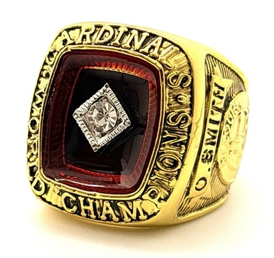 MLB / 1982 Anillo Campeonato Serie Mundial Cardenales de San Luis / O’Smith Foto 1 de 4