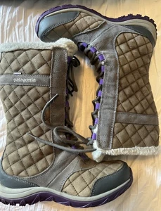 Patagonia Canteen Stiefel Nickel wasserdicht Kunstfell Winter Schnee Damen 6 - Bild 1 von 9