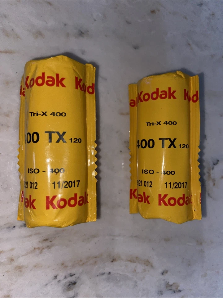 Kodak 400 Tri-X B&W Film - 120 Exp