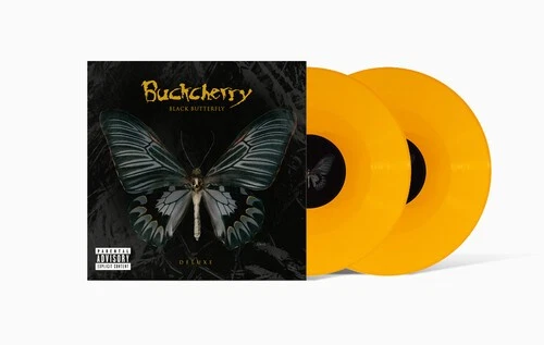 Buckcherry - Black Butterfly - Yellow [New Vinyl LP] Colored Vinyl, 140 Gram Vin - Image 1 of 2